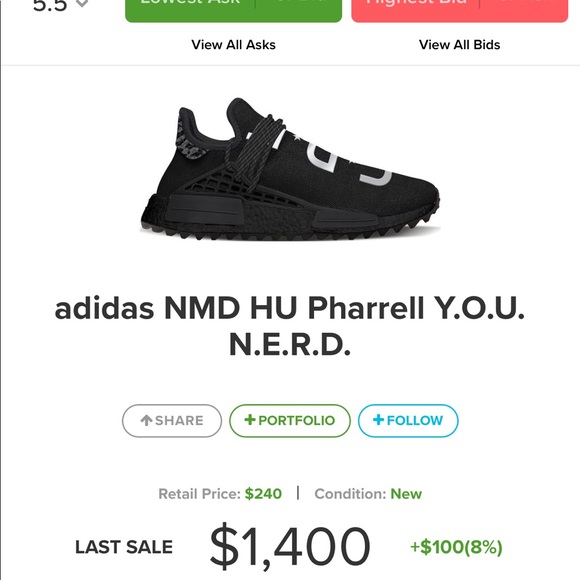 Adidas Y.O.U Nerds (brand new never worn) - Picture 8 of 8